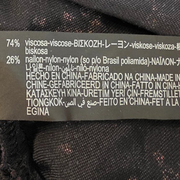 ZARA women's velvet-like blouse, size S. - Picture 7 of 11